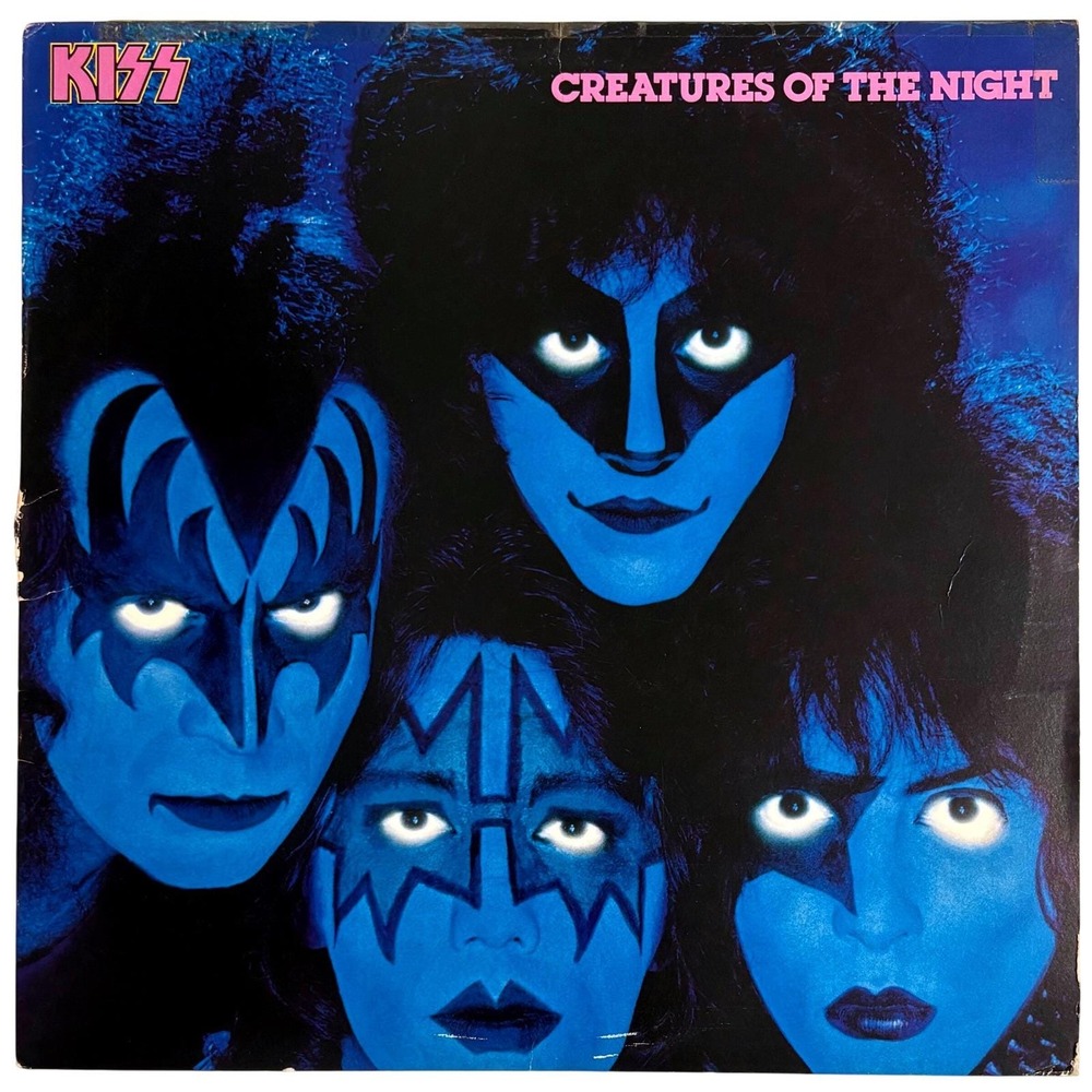 KISS Creatures of the Night Vinyl LP 1982 Casablanca Records NBLP 7270 Metal 1st